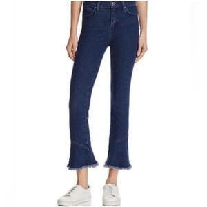 IRO Jeans Berry Flare Crops